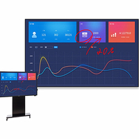 Dragonworth 65/75/86/100 pouces 4K Display Smart Board Écran tactile Digital School Teaching Flat Panel Interactive Whiteboard