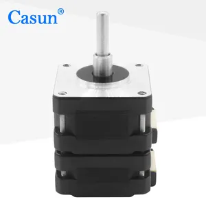 R & D来自CASUN 200 mN.m多层电机产品Nema 16步进电机，用于自动化设备10.4V，带CE