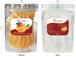 Bolsa con cremallera para frutas secas, venta al por mayor, saludable para la exportación, 500gr/ 1kg (móvil/WA: + 84986778999 David) - Product Image 2