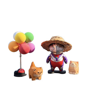 Lindo adorno para coche con globos y figuras para decoración del salpicadero - Product Image 4