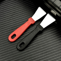Pelle de cuisine multifonctionnelle en acier inoxydable pour l'extérieur, grattoir de nettoyage, outil de dégivrage, couteau à mastic, poignée en PP, SLH-CT01 Sharihart