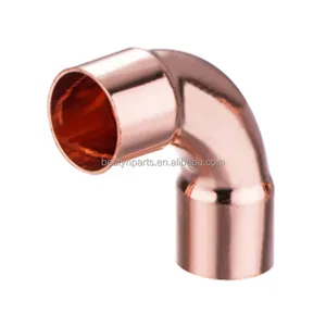 15mm copper fittings copper elbow 90 degree long type 45 degree tube pipe connecting elbow