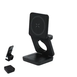 Caricatore wireless magnetico 4 in 1 gadget ecologici - Product Image 1