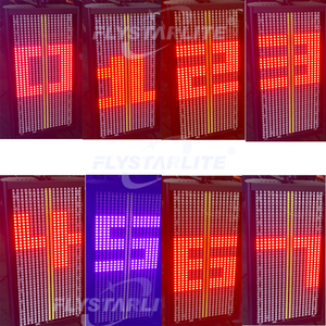 Hot bán 48 + 8 LED Strobe ánh sáng với số mô hình chữ ánh sáng sân khấu cho hộp đêm đám cưới - Product Image 3