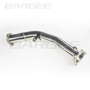 Tuyau d'échappement en acier inoxydable Bargee <span class=keywords><strong>Megna</strong></span> Flow de 1,5 mm d'épaisseur pour Audi B7 A4 A5 Q5 Quattro 2.0T Turbo 2008-2010 - Product Image 6