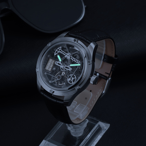 Montres mécaniques automatiques <span class=keywords><strong>de</strong></span> luxe pour hommes, fabriquées sur mesure, étanches, squelette ajouré, idéales pour un cadeau - Product Image 6