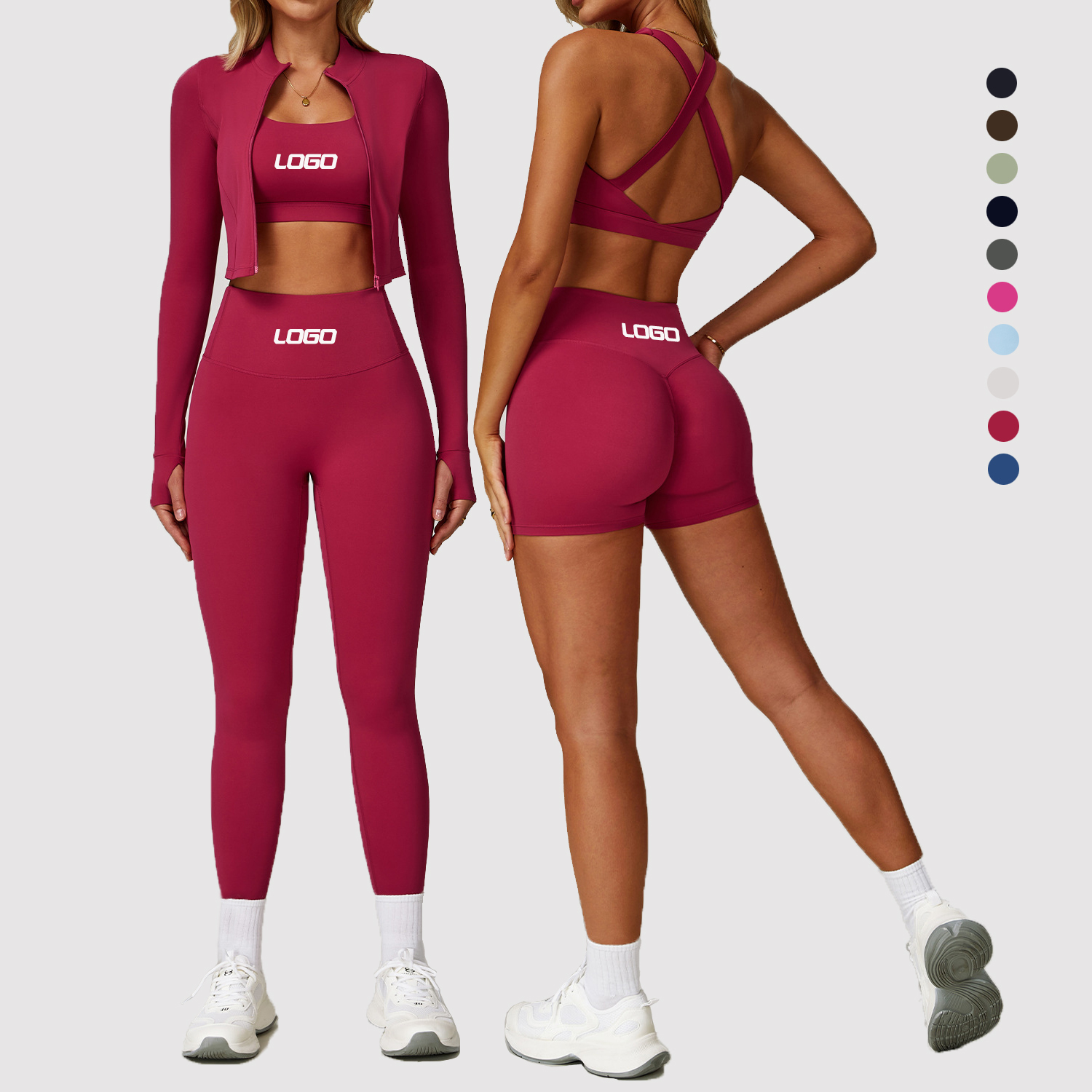 Sportswear Fitness Yoga Wear Yoga Sets Workout Sets For Women Gym Fitness Sets Ropa Deportiva Mujer