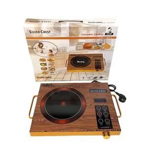 <span class=keywords><strong>Cuisinière</strong></span> infrarouge à brûleur unique, plaque <span class=keywords><strong>vitrocéramique</strong></span> électrique entièrement en cristal, commande tactile, panneau microcristallin noir, usage domestique - Product Image 5