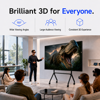 Tableau blanc interactif Bestar 86 pouces COG 4K sans scintillement, 20 points tactiles, 3D, garantie 1 an, système d'exploitation Android/Windows pour une utilisation confortable