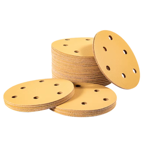Disques abrasifs 115 mm, 6 trous, à fixation auto-agrippante, pour ponceuse manuelle, disponibles pour distribution directe ODM/OEM - Product Image 2