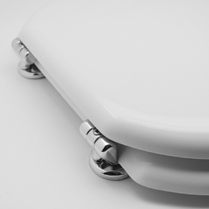 Tapa de inodoro Hidra Pegaso de plástico PP con cierre suave, bidés electrónicos y bisagras de paso - Product Image 3