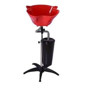 Hot Sale 10L Water Bucket Shampoo Chair Hair Salon Wash Basin On Wheels Hair Salon Shampoo Chair.