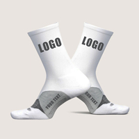 Chaussettes de sport respirantes et confortables de qualité supérieure pour hommes et femmes, chaussettes de sport tricotées, logo et design personnalisés