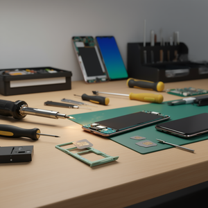 Tiroir pour carte SIM et carte SD pour Samsung Galaxy A14 4G A145F Vert - Product Image 3