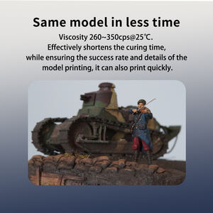 [Expédition gratuite JP] Résine Antinsky Detail Master pour imprimante 3D DLP LCD 405nm 1kg Haute précision et faible rétrécissement - Product Image 3