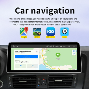 LELV 공장 12.3 "Android14 터치 스크린 자동차 내비게이션 자동 카플레이 Bmw X3 F25 X4 F26 2011 - 2017 Cic Nbt Bt Wiei 4g 오디오 - Product Image 4