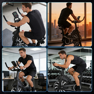 <span class=keywords><strong>Bicicleta</strong></span> Estática Magnética con Ciclismo Silencioso para Gimnasio en Casa, Ejercicio Corporal para Adultos, Encci - Product Image 5