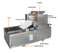Machine pour fabrication de biscuits, petite taille avec moule rotatif, prix d'usine