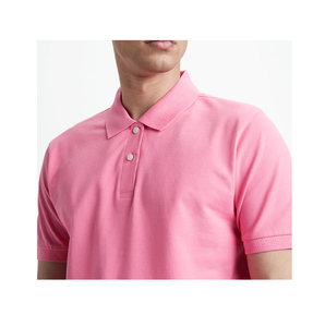 Haute qualité 100% coton 22 couleurs broderie imprimée personnalisée logo Oem polos vierges T-shirts polos pour hommes - Product Image 4