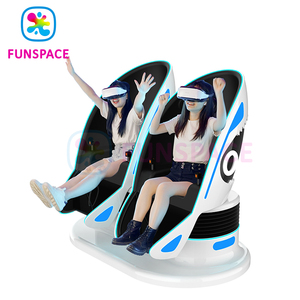 Funspace Make Money Fast Cion Operated Arcade Game Machine Vr Simulator 9D VR 2 <strong>Seats</strong> <strong>Shooting</strong> Game Cinema Simulator for Mall - Product Image 6