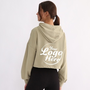 เสื้อฮู้ดผู้หญิงแบบสบายๆ สำหรับออกกำลังกายกลางแจ้ง เป็นมิตรกับสิ่งแวดล้อม เนื้อผ้าวาฟเฟิล กันลม ระบายอากาศได้ดี มีเชือกผูก ปรับแต่งได้ - Product Image 2