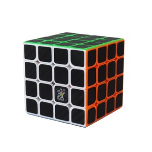 Cubo de Rubik 4x4 Yuxin de Fibra de Carbono Esmerilado, Juguete Educativo para Estimular el Cerebro, para Niños de 8 a 13 Años - Product Image 1