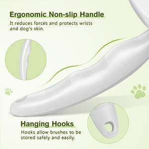 Cepillo OEM de desenredado y eliminación de <span class=keywords><strong>pelo</strong></span> para perros, con certificación CE, para un aseo rápido y profundo, herramienta para eliminar el <span class=keywords><strong>pelo</strong></span> sin enredos - Product Image 2