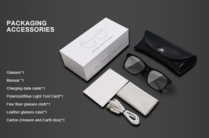 SKYWAY-gafas de sol polarizadas para hombre y mujer, lentes inteligentes reemplazables, auriculares - Product Image 6