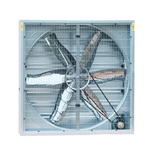 Ventilateur d'extraction de ventilation de type carré mural à pression négative de 50 pouces ventilateurs d'extraction d'air chaud