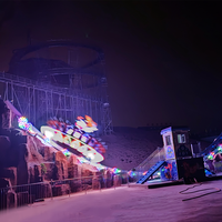 Jeu de parc personnalisé Manege Volant ufo Soucoupe Ride Rotation Rolling Ride