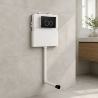 Réservoir d'eau dissimulé à capteur moderne, en forme de L, en PEHD, idéal pour les toilettes et les toilettes à la turque – Meilleures ventes