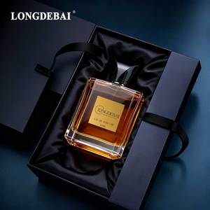 Flacon de parfum vide rectangulaire premium à sertir, 30ml 50ml 100ml, flacon en verre transparent pour homme - Product Image 4