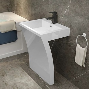 עיצוב חדש לשטוף כיור רחצה כיור רחצה כיור קרמי - Product Image 5