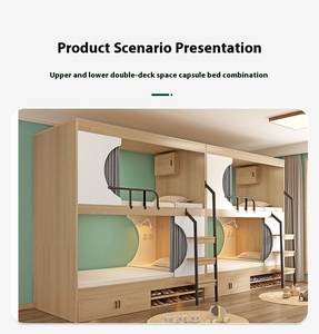 IYANEN, cortina opaca ligera de diseño moderno para dormitorio, duradero, para el hogar, Hotel, literas triples de acero metálico, apartamento escolar Doble - Product Image 4