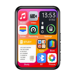 เครื่องเล่น <span class=keywords><strong>MP3</strong></span> MP4 หน้าจอสัมผัส พร้อมฟังก์ชันอีบุ๊กและพจนานุกรม สำหรับนักเรียนเรียนดนตรีและภาษา - Product Image 1
