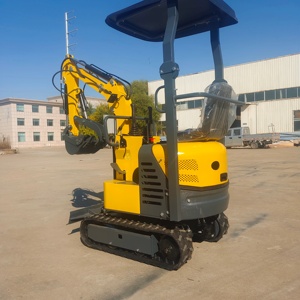 Escavatore da 3 Tonnellate con Cingoli in Gomma e Lama Dozer in Vendita - Product Image 3