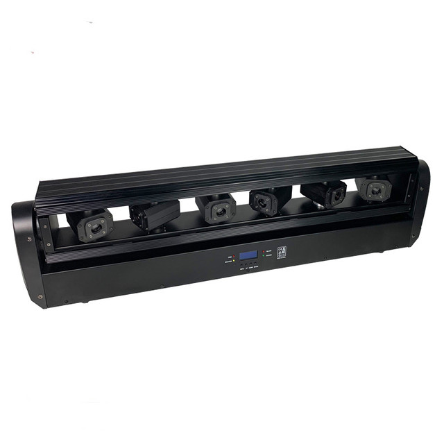 6x500MW RGBRGB Laser Stage Light 6 Eyes Moving Head Laser Beam DJ Light Laser Disco Equipment
