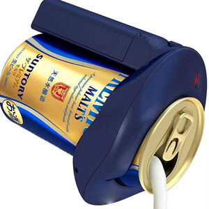 جهاز صنع رغوة البيرة بالموجات فوق الصوتية يعمل بالبطارية، موزع رغوة ناعمة للغاية للتخييم والرحلات - Product Image 4