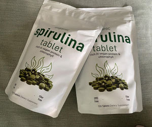 Tabletas de espirulina para algas orgánicas masticables a granel <span class=keywords><strong>500mg</strong></span> 1000mg Espirulina y Chlorella certificadas de alta calidad - Product Image 3