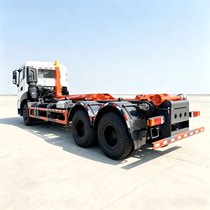 Camion benne basculante Dongfeng Tianlong robuste avec bras de levage pour la collecte des déchets, camion à benne amovible pour projets d'assainissement urbain - Product Image 3