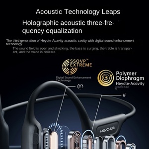 2025สีดำ Joo U6ไร้สายนำ<span class=keywords><strong>กระดูก</strong></span>คอสำหรับชุดหูฟังบลูทูธแบตเตอรี่ LED ขนาดใหญ่ JL IP68ทนทานต่อการใช้<span class=keywords><strong>ง</strong></span>านกลางแจ้งกีฬา - Product Image 2