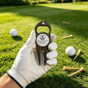 Outil de réparation de divots de golf double face personnalisé, esthétique neutre, portable - Product Image 6
