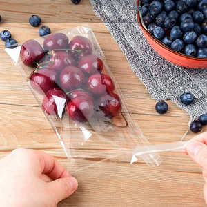 Sacs d'emballage transparents en PLA BOPP de qualité alimentaire, auto-adhésifs et refermables, petits sacs en cellophane pour le pain, les gâteaux et les salades (vente en gros) - Product Image 4