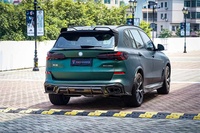 Pour BMW X5 G05/G18 LCI 2024 mise à niveau TAKD Style fibre de carbone sèche lèvre avant jupe latérale diffuseur arrière garde-boue becquet kit carrosserie