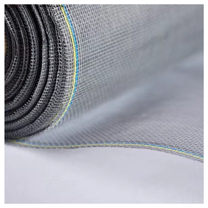 Polyester muỗi Màn hình Net CuộN PVC lưới plisse bay Màn hình cửa trượt nhôm sắt Dây vật liệu sợi thủy tinh cửa sổ màn hình - Product Image 2
