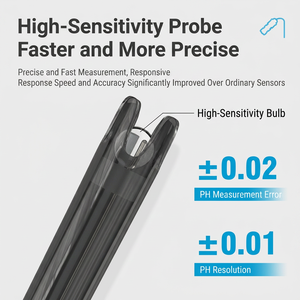 Medidor de <span class=keywords><strong>pH</strong></span> y ORP, Modelo AZ8601, <span class=keywords><strong>Electrodo</strong></span> Digital para Medir <span class=keywords><strong>pH</strong></span>, Temperatura y Analizar la Calidad del Agua de Acuarios - Product Image 5