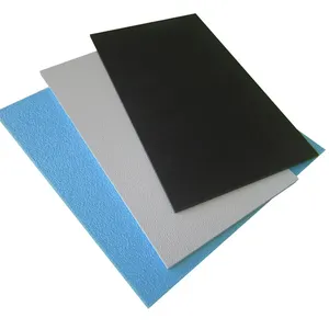 Schwarze Farbe Laser cnc Gravur Abs Kunststoff platte/Platte/Platte/Platte