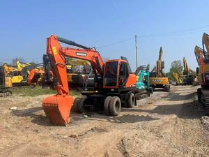 Excavatrice sur chenilles d'occasion Doosan DX150W-9C 15 tonnes, modèle 2025, excellent état, pompe hydraulique, équipement de construction, exploitation minière - Product Image 1