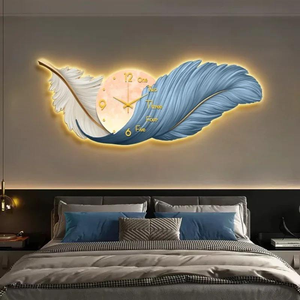<strong>Whale</strong> LED Light Luxury Entryway Decorative Painting Hanging Painting Mural Simple Modern Vertical Wall <strong>Art</strong> - Product Image 1