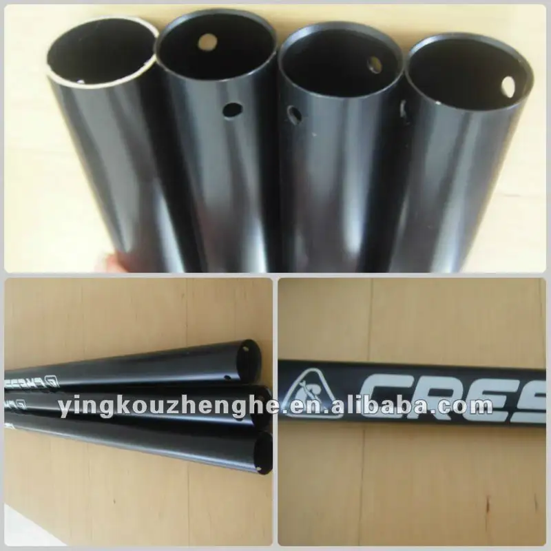 Custom Anodized Extruded Round Pipe/Tube Industrial Aluminium pneumatic cylinder tube profile